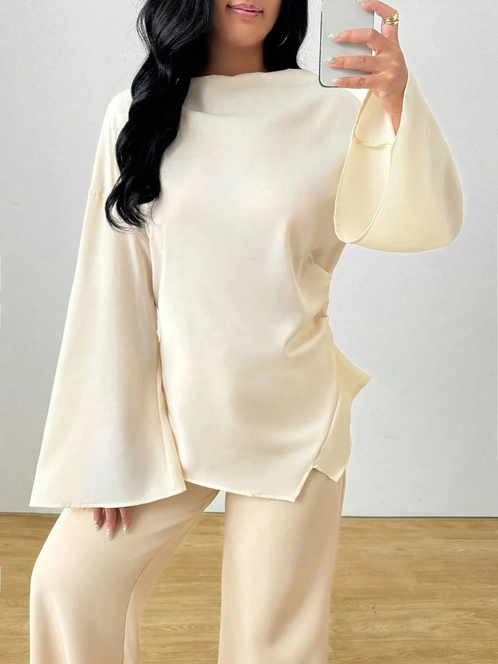 Loose Jersey Blouse