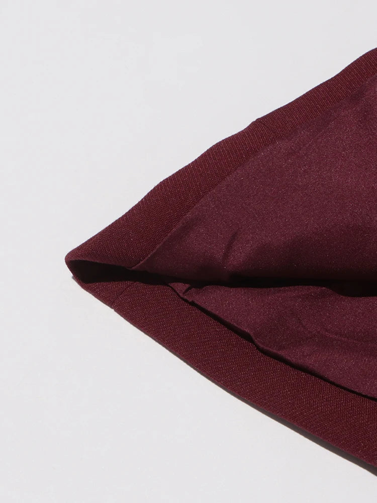 Scarf Collar Patchwork Jacket