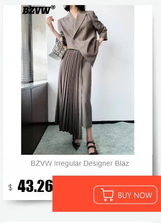 V-Neck Gathered Blazer & Wide-Leg Trousers Set