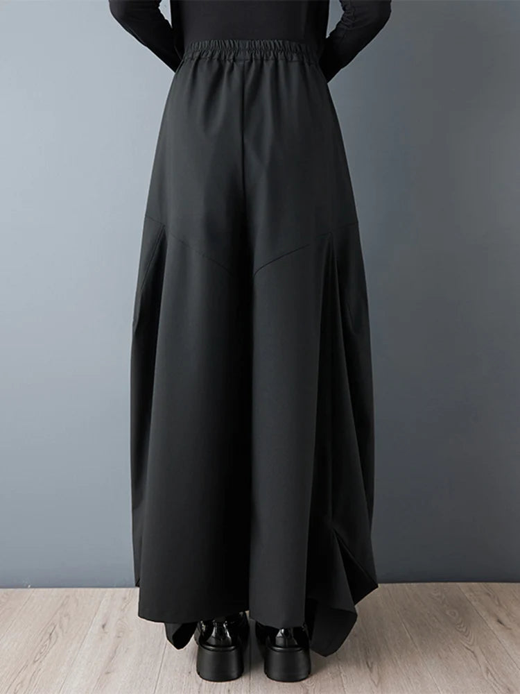 Vintage Oversized Wide-Leg Trousers