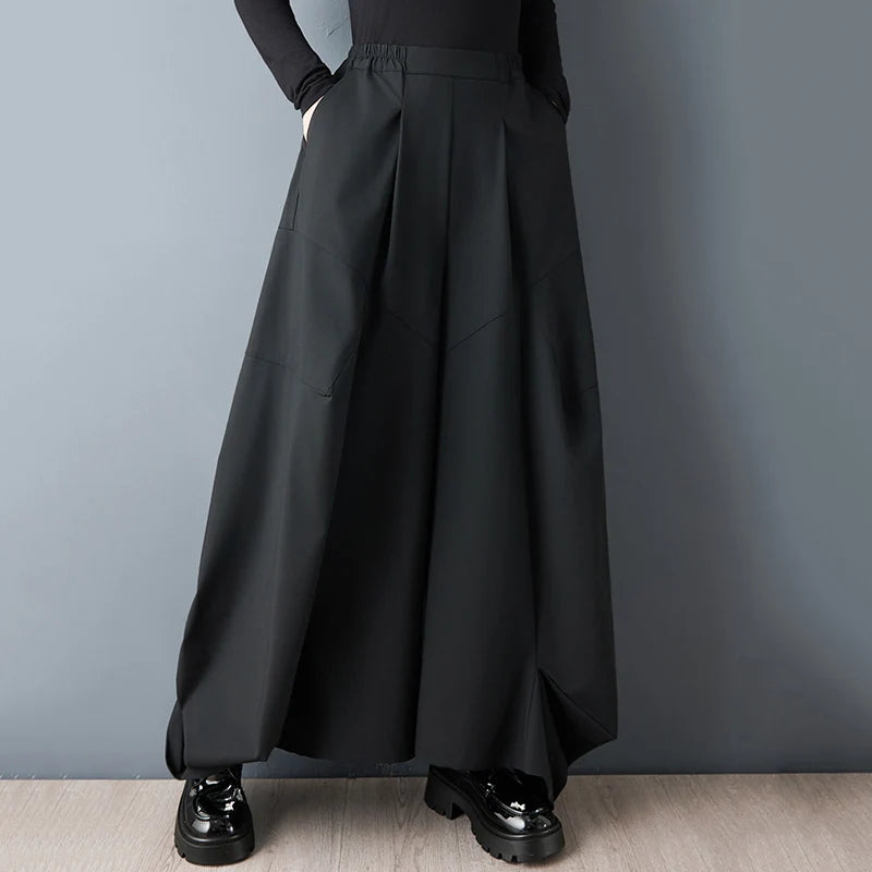 Vintage Oversized Wide-Leg Trousers