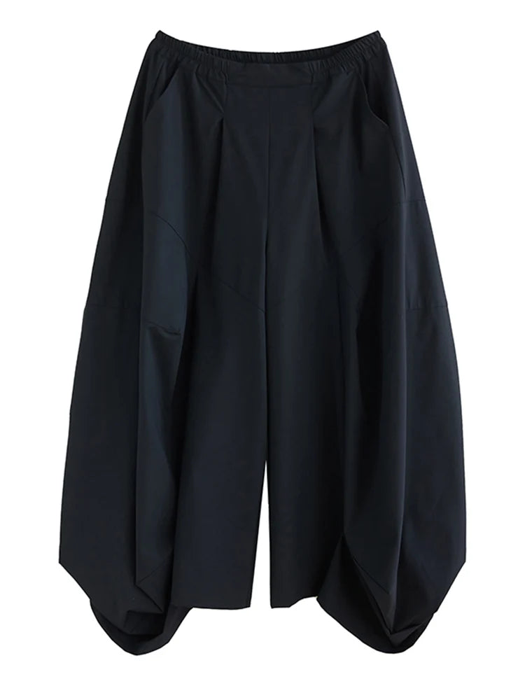 Vintage Oversized Wide-Leg Trousers