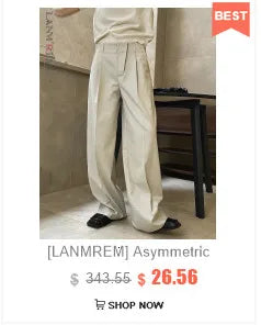 Drawstring High-Waist Wide-Leg Trousers