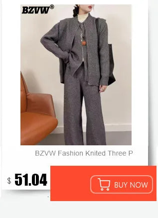 V-Neck Gathered Blazer & Wide-Leg Trousers Set