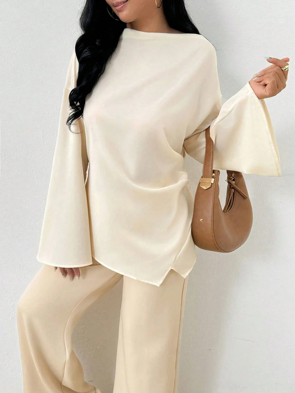 Loose Jersey Blouse