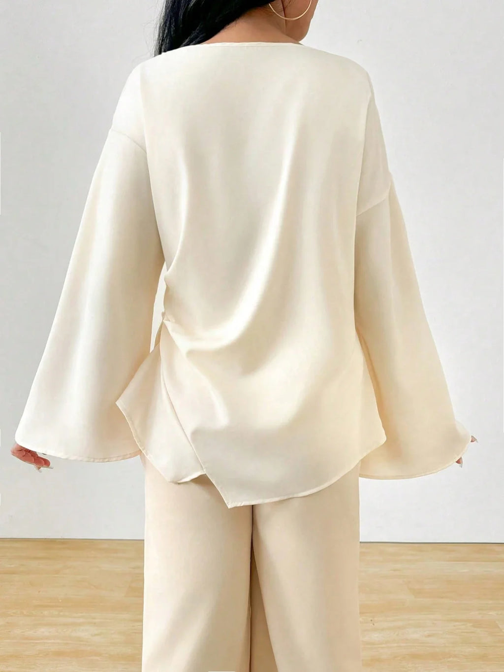 Loose Jersey Blouse