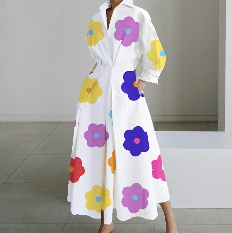Polo Neck Summer Dress