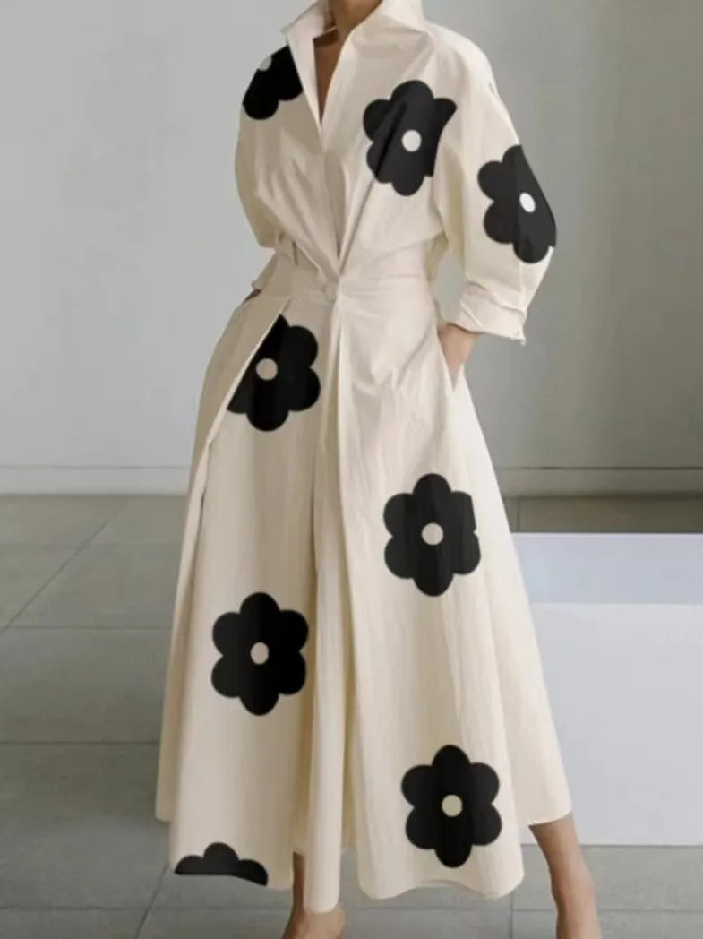 Polo Neck Summer Dress