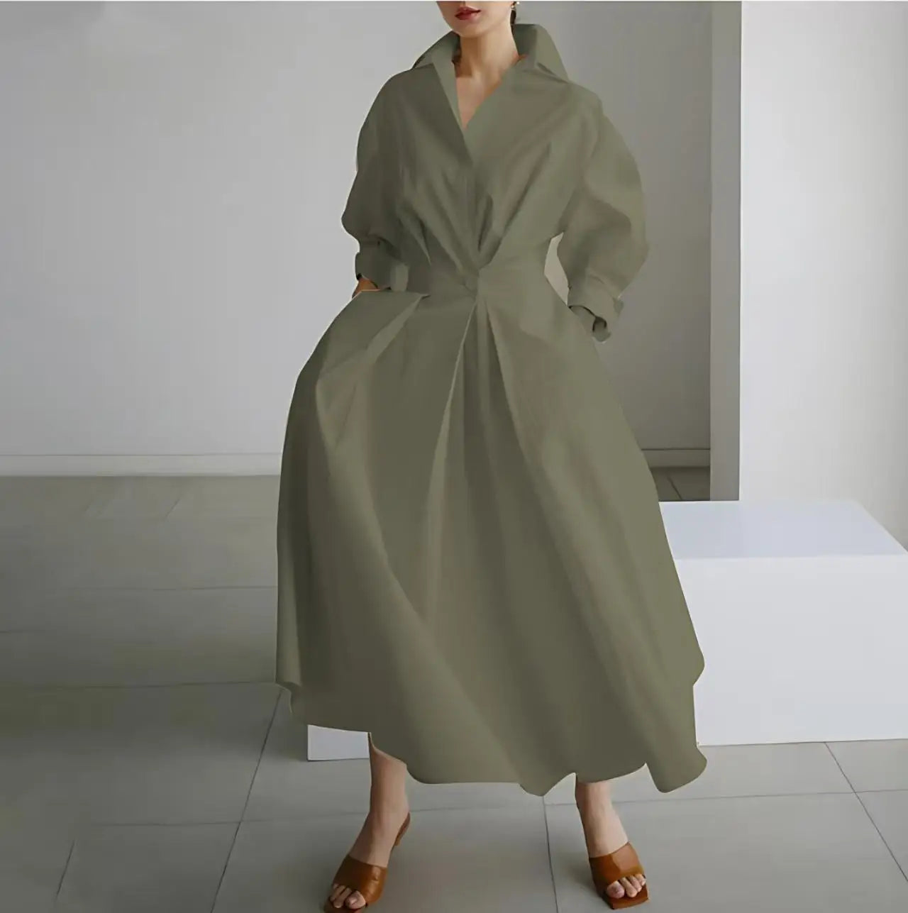 Polo Neck Summer Dress