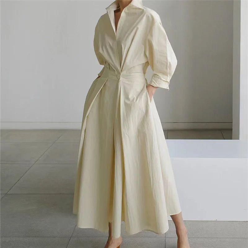 Polo Neck Summer Dress