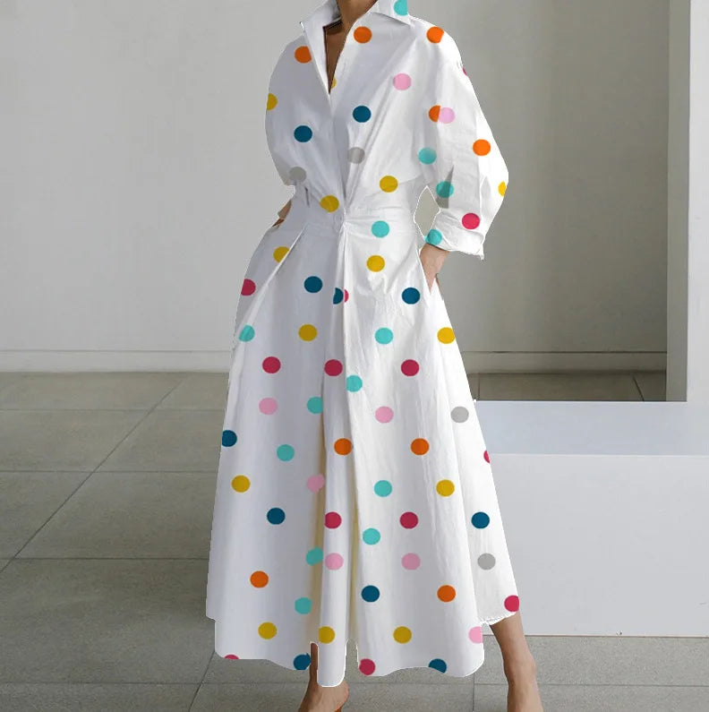 Polo Neck Summer Dress