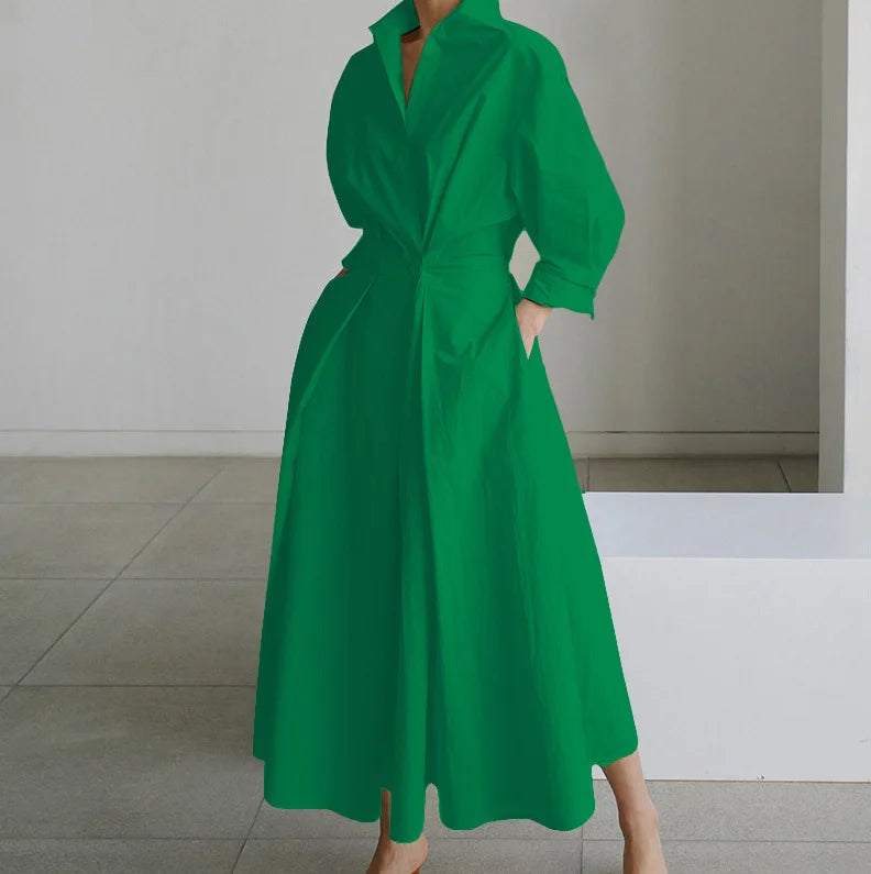 Polo Neck Summer Dress