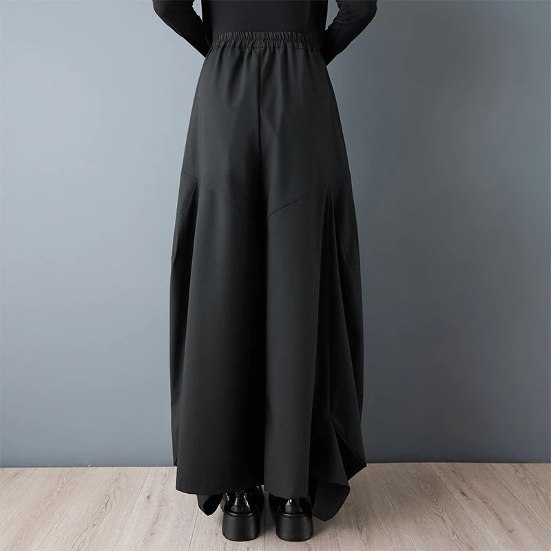 Vintage Oversized Wide-Leg Trousers