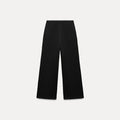 Knit Sleeveless Vest & Wide-Leg Trousers Set