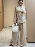 Fringed Jacket & Trousers Set