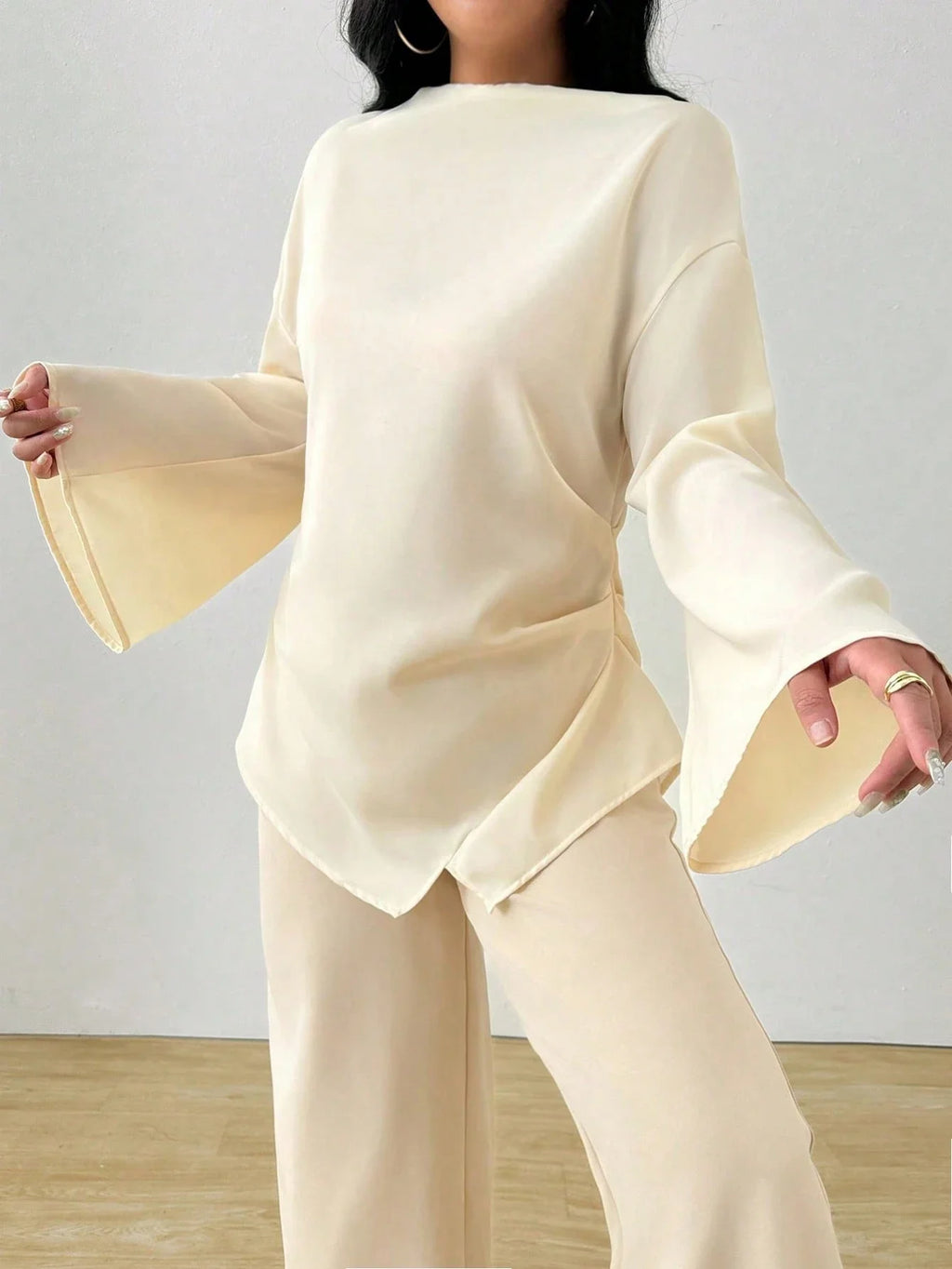 Loose Jersey Blouse