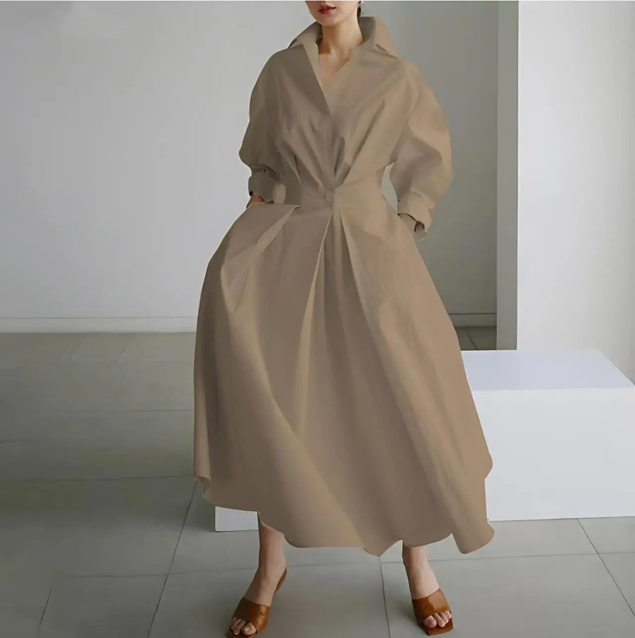 Polo Neck Summer Dress