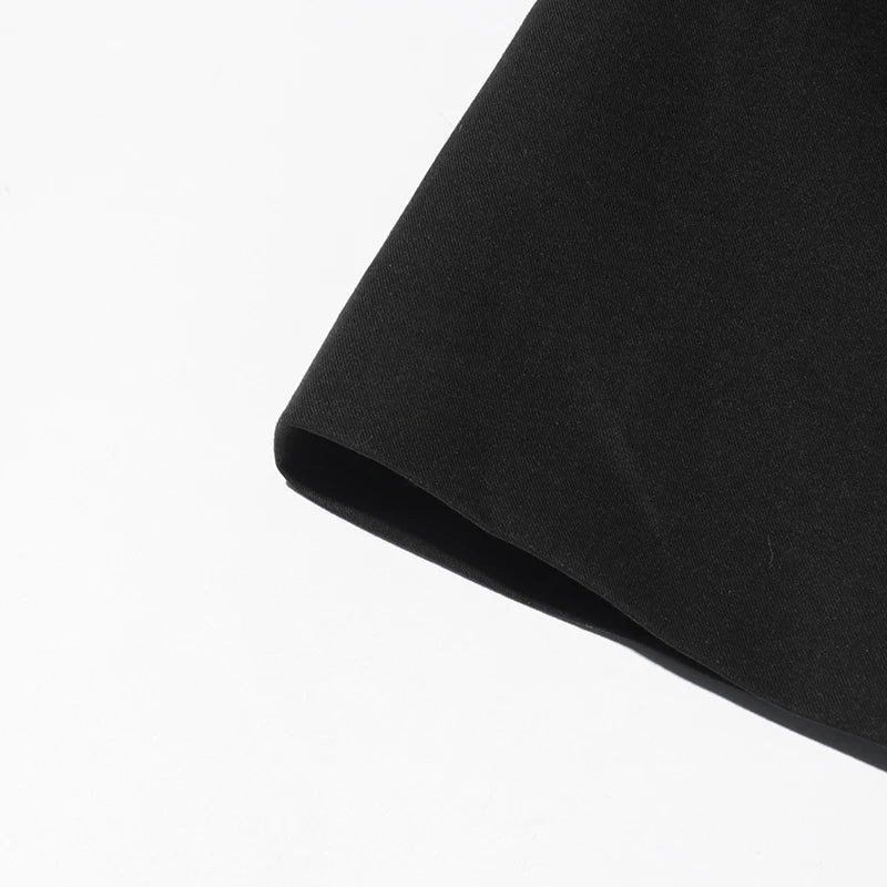 Belted Lapel Sleeveless Waistcoat
