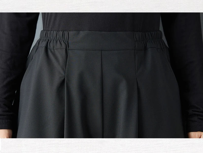 Vintage Oversized Wide-Leg Trousers
