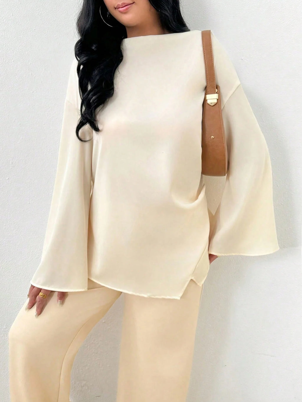 Loose Jersey Blouse