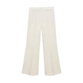 Belted Blazer & Wide-Leg Flare Trousers Set