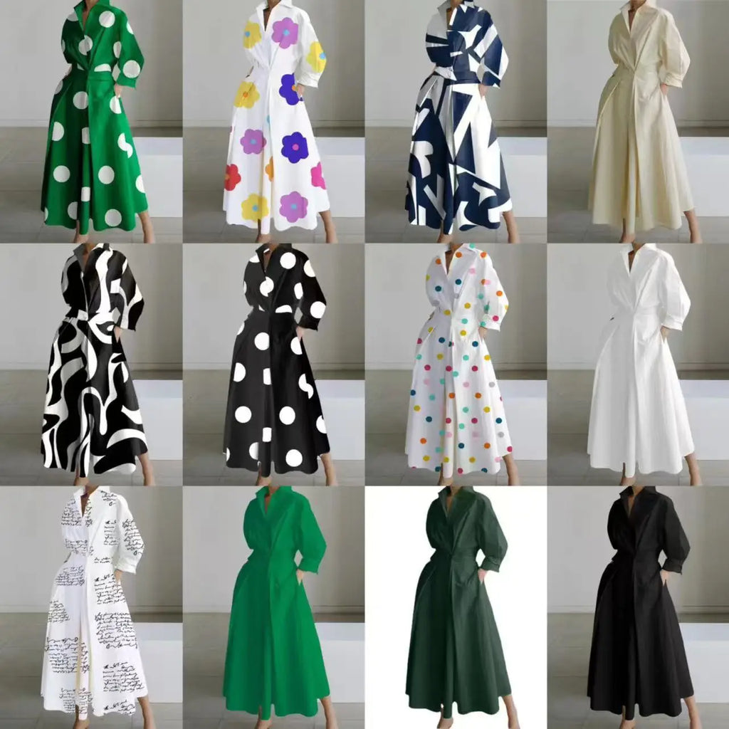 Polo Neck Summer Dress